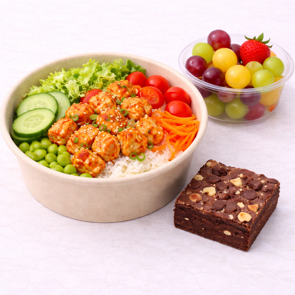 Sweet Chilli Chicken Poke Bowl (GF)
